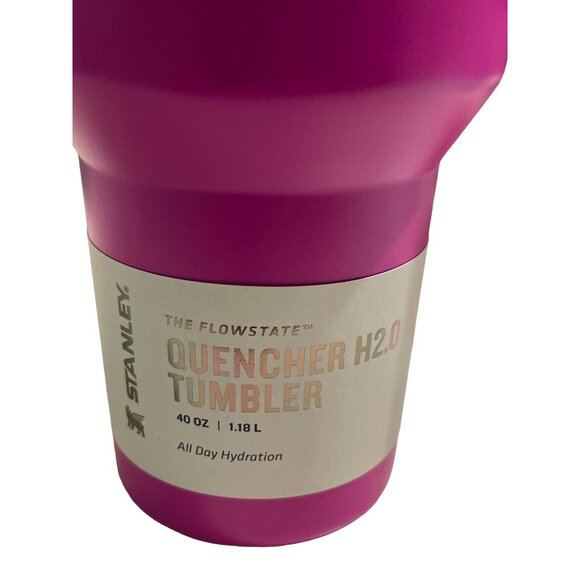 Stanley 40 OZ Reveb The Flostate Quencher H2.0 Tumbler Hot or Cold NEW W/ TAGS! - Picture 2 of 5